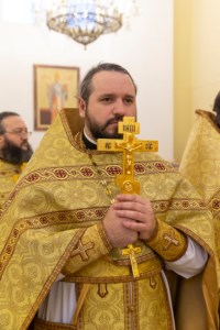Великое освящение храма во имя святителя Спиридона Тримифунтского г. Саратова и первая Божественная литургия в новоосвященном храме
