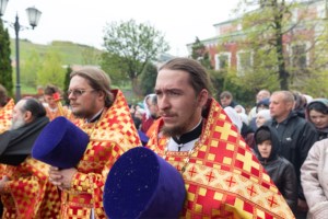 Божественная литургия в Свято-Алексиевском женском монастыре г. Саратова