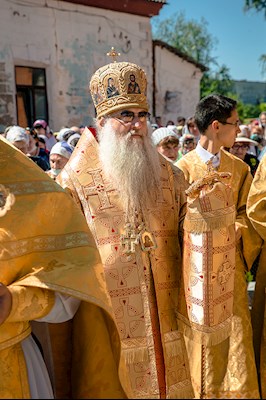 Божественная литургия в храме во имя святых первоверховных апостолов Петра и Павла г. Аткарска