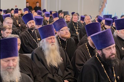 Состоялось ежегодное Епархиальное собрание духовенства