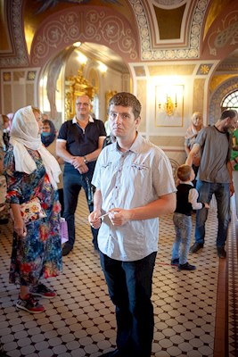 Митрополит Игнатий совершил Божественную литургию в Свято-Троицком кафедральном соборе Саратова