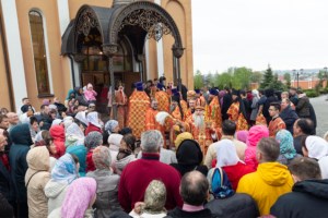 Божественная литургия в Свято-Алексиевском женском монастыре г. Саратова
