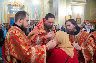 В Саратове встретили мощи святого великомученика Георгия Победоносца