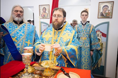 Митрополит Игнатий совершил Великое освящение храма в честь иконы Божией Матери «Спорительница хлебов» с. Кувыка и первую Божественную литургию в новоосвященном храме