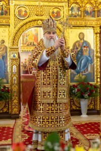 Божественная литургия в храме великомученика Георгия Победоносца г. Саратова