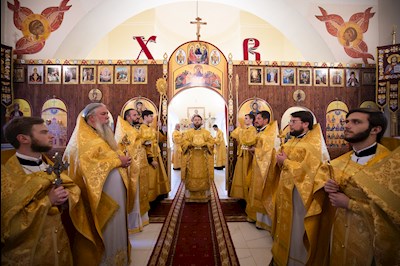 Митрополит Игнатий совершил Великое освящение храма святой блаженной Ксении Петербургской п. Красный Текстильщик и Божественную литургию в новоосвященном храме