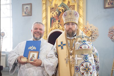 Митрополит Игнатий совершил Божественную литургию в Покровском храме г. Петровска