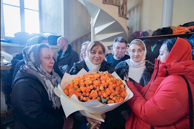 Митрополит Игнатий совершил Божественную литургию в Покровском соборе г. Саратова