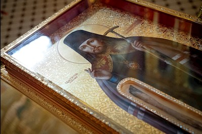 Митрополит Игнатий совершил Божественную литургию в Свято-Троицком кафедральном соборе Саратова