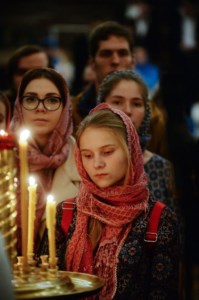 Митрополит Лонгин сослужил Предстоятелям Поместных Православных Церквей за Литургией в день 100-летия интронизации святителя Тихона, Патриарха Московского