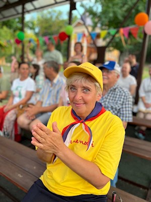 В православном лагере «Солнечный» состоялось открытие третьей лагерной смены