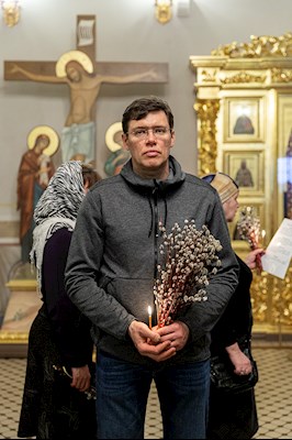 Всенощное бдение в Свято-Троицком кафедральном соборе г. Саратова