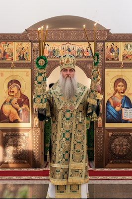 Всенощное бдение в храме преподобного Сергия Радонежского г. Саратова