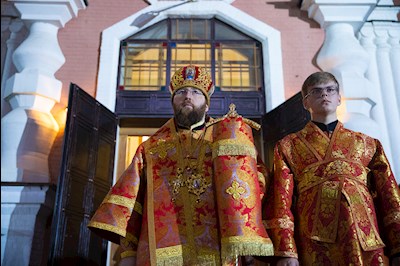 В Саратове встретили мощи святого великомученика Георгия Победоносца