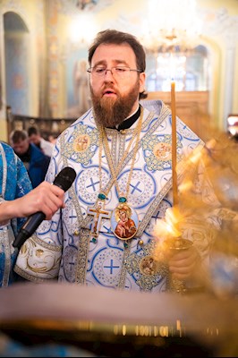 Митрополит Игнатий совершил всенощное бдение в Покровском соборе г. Саратова
