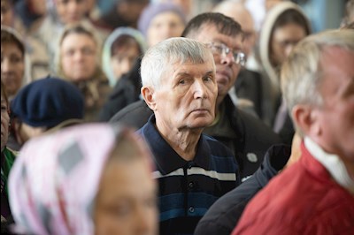 Митрополит Игнатий совершил Божественную литургию в Покровском храме г. Петровска