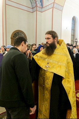Всенощное бдение в Свято-Никольском мужском монастыре г. Саратова