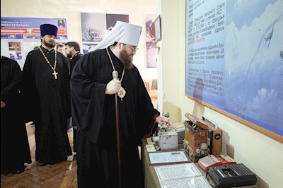 Митрополит Игнатий совершил Божественную литургию в храме святых мучениц Веры, Надежды, Любови и матери их Софии поселка Светлый