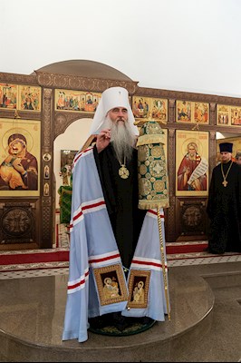 Всенощное бдение в храме преподобного Сергия Радонежского г. Саратова
