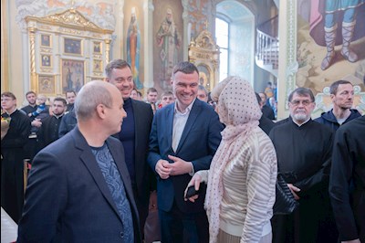 Митрополит Игнатий совершил Божественную литургию в Покровском соборе г. Саратова