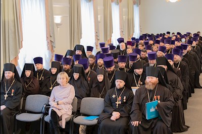 Состоялось ежегодное Епархиальное собрание духовенства
