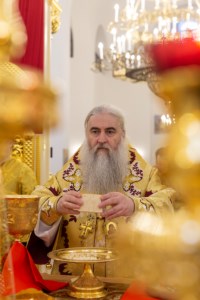 Великое освящение храма во имя святителя Спиридона Тримифунтского г. Саратова и первая Божественная литургия в новоосвященном храме