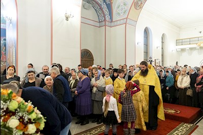 Всенощное бдение в Свято-Никольском мужском монастыре г. Саратова