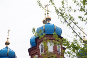 Божественная литургия в храме в честь Покрова Пресвятой Богородицы г. Петровска