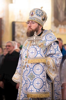 Митрополит Игнатий совершил всенощное бдение в Покровском соборе г. Саратова