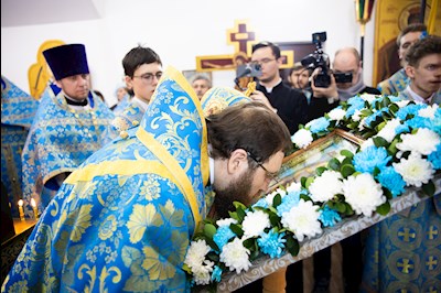 Митрополит Игнатий совершил Великое освящение храма в честь иконы Божией Матери «Спорительница хлебов» с. Кувыка и первую Божественную литургию в новоосвященном храме