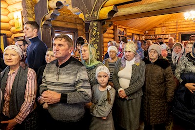 Митрополит Лонгин совершил Великое освящение храма Преображения Господня р.п. Соколовый