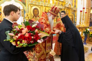 Божественная литургия в Свято-Алексиевском женском монастыре г. Саратова
