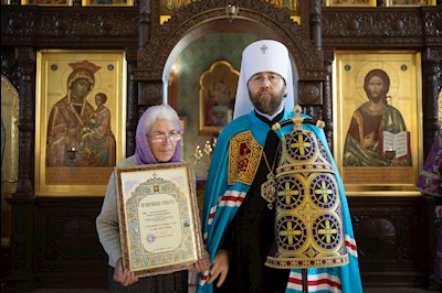Митрополит Игнатий совершил Божественную литургию в Крестовоздвиженском храме г. Хвалынска