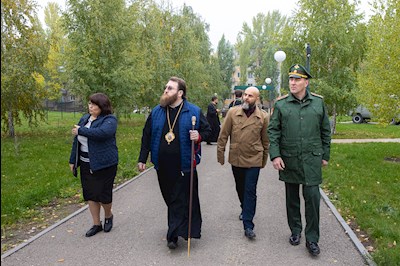 Митрополит Игнатий совершил Божественную литургию в храме святых мучениц Веры, Надежды, Любови и матери их Софии поселка Светлый