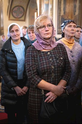 Митрополит Игнатий возглавил соборное архиерейское богослужение в Свято-Троицком кафедральном соборе г. Покровска (Энгельса)