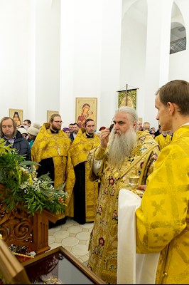 Всенощное бдение в храме святителя Спиридона Тримифунтского г. Саратова