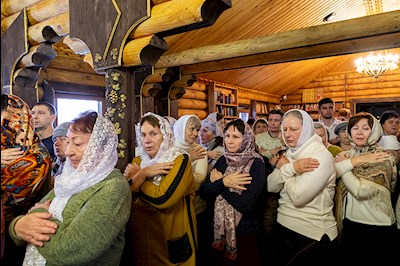 Митрополит Лонгин совершил Великое освящение храма Преображения Господня р.п. Соколовый