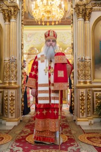 Состоялось соборное служение архиереев и духовенства Саратовской митрополии