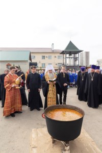 Божественная литургия в храме великомученика Георгия Победоносца г. Саратова