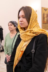 Божественная литургия в храме святителя Спиридона Тримифунтского г. Саратова