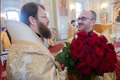 Митрополит Игнатий совершил Божественную литургию в Покровском соборе г. Саратова
