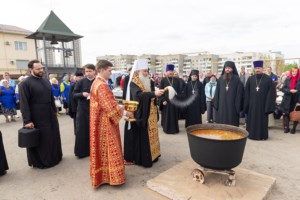 Божественная литургия в храме великомученика Георгия Победоносца г. Саратова