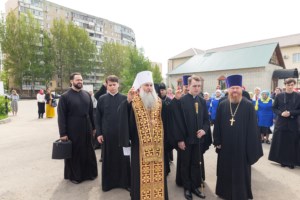 Божественная литургия в храме великомученика Георгия Победоносца г. Саратова