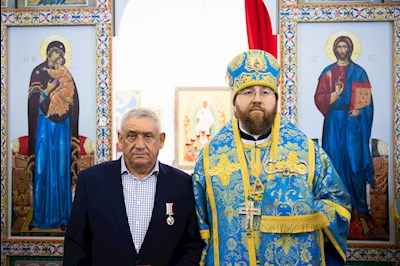Митрополит Игнатий совершил Великое освящение храма в честь иконы Божией Матери «Спорительница хлебов» с. Кувыка и первую Божественную литургию в новоосвященном храме