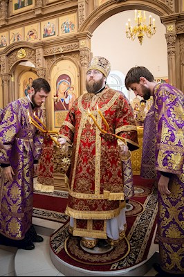 Митрополит Игнатий совершил великое освящение храма святых первоверховных апостолов Петра и Павла с. Куликовка Вольского района и Божественную литургию в новоосвященном храме