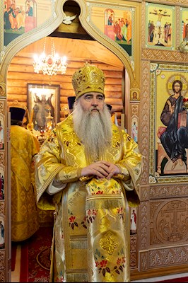 Митрополит Лонгин совершил Великое освящение храма Преображения Господня р.п. Соколовый