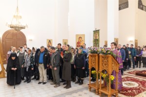 Божественная литургия в храме святителя Спиридона Тримифунтского г. Саратова