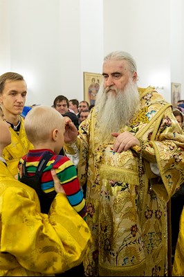 Всенощное бдение в храме святителя Спиридона Тримифунтского г. Саратова