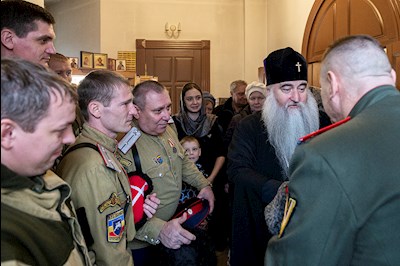 Божественная литургия в храме в честь иконы Божией Матери «Всех скорбящих Радость» г. Саратова