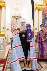 Божественная литургия в храме святителя Спиридона Тримифунтского г. Саратова